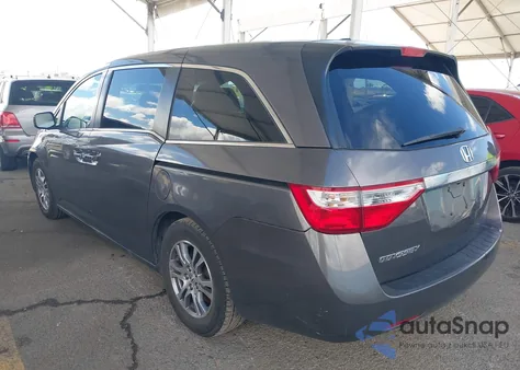 2012 Honda Odyssey Ex-L from USA, damaged, VIN 5FNRL5H68CB036755